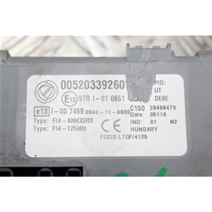 CENTRALINA BODY COMPUTER FIAT PANDA 3 (312) [2012 IN POI] 1.3MJT 52033926