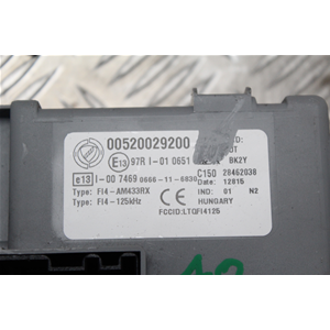 CENTRALINA BODY COMPUTER FIAT PANDA 3 (312) [2012 IN POI] 52002920