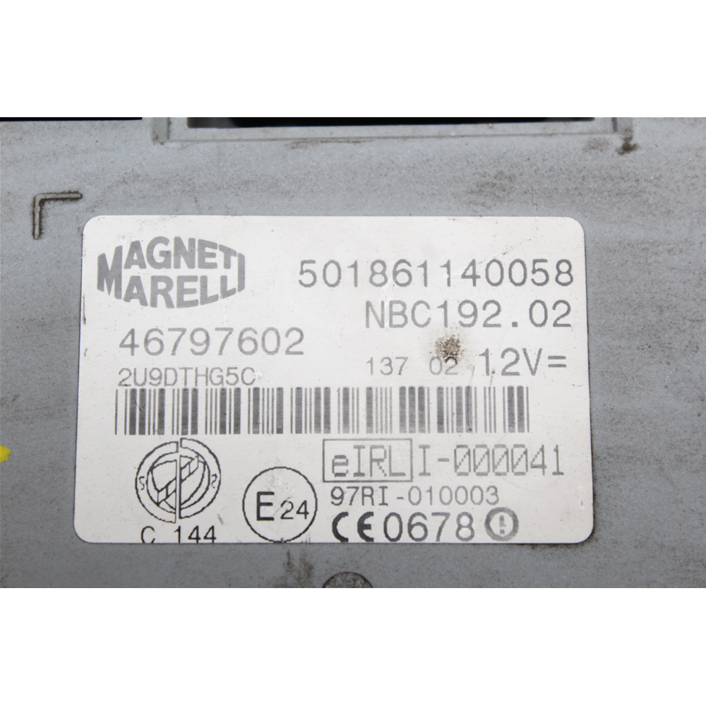 CENTRALINA BODY COMPUTER FIAT STILO (192) [2001-2010] 46797602