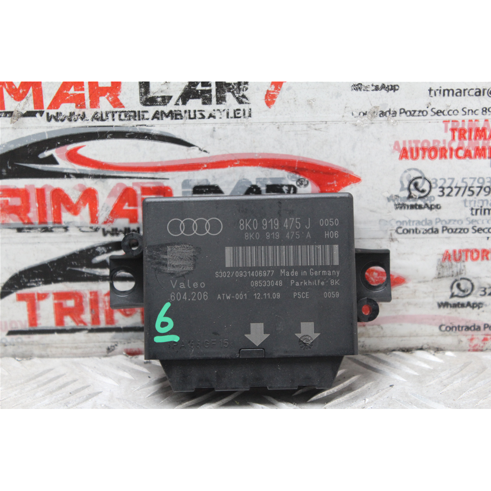 CENTRALINA SENSORE PARCHEGGIO AUDI A5 (8T) A4 (B8) Q5 (8R) [07-17] 8K0919475A