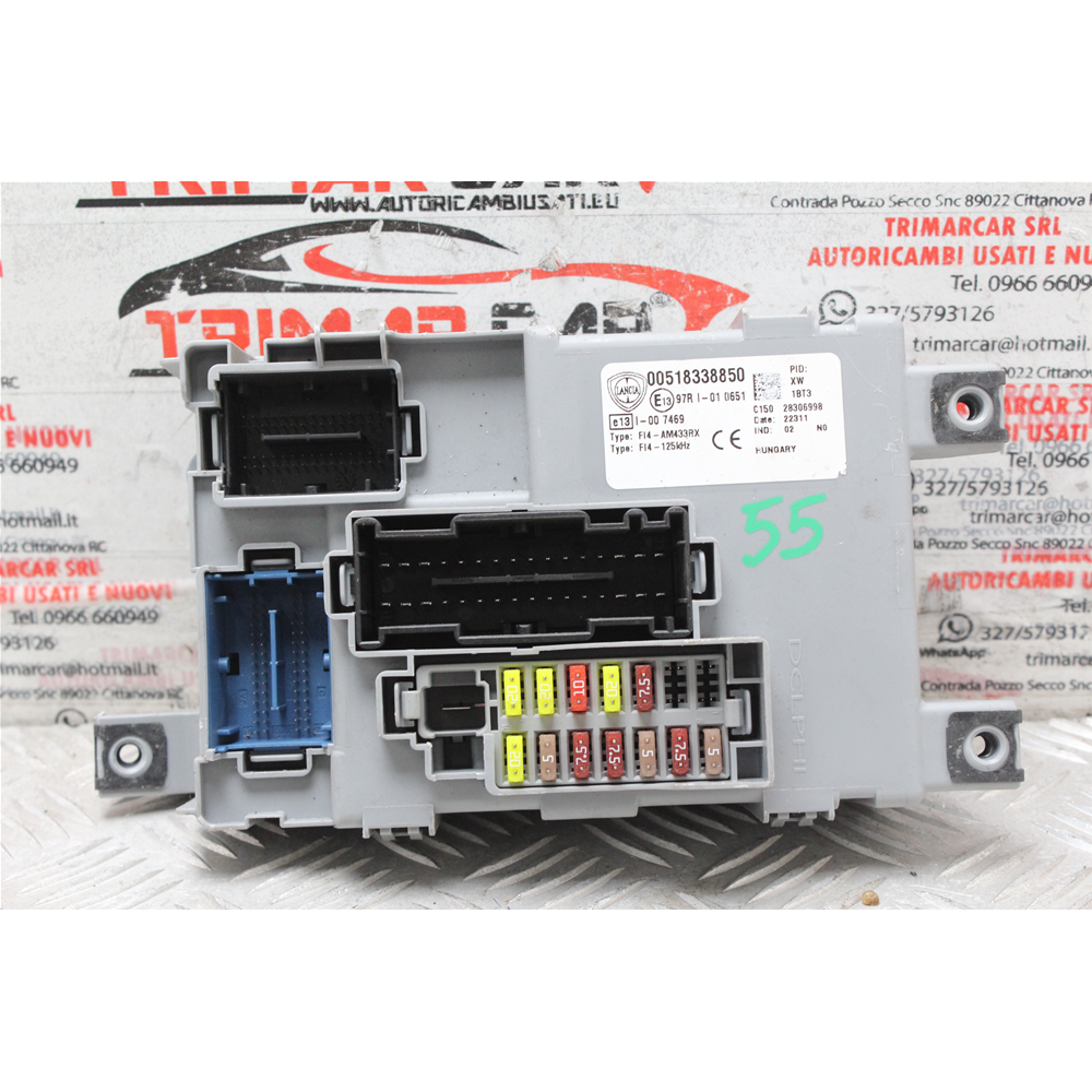 CENTRALINA SCATOLA PORTAFUSIBILI LANCIA YPSILON 3 (312) [2011 IN POI] 51833885