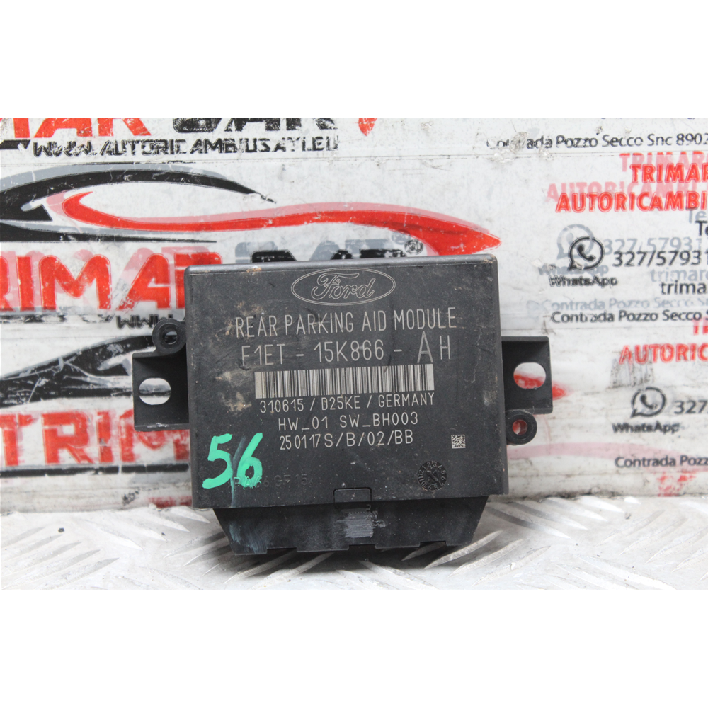 CENTRALINA SENSORE PARCHEGGIO FORD FOCUS 3 [2010 IN POI] F1ET-15K866-AH