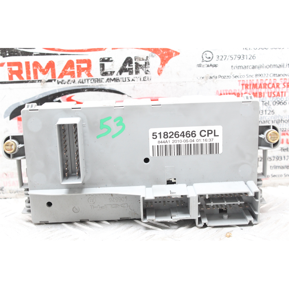 CENTRALINA SCATOLA PORTAFUSIBILI LANCIA DELTA 3 (844) [08-14] 1.6MJT 51826466