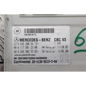 CENTRALINA BODY COMPUTER MERCEDES CLASSE GLA (X156) [13 IN POI] 2.0 A2469009413
