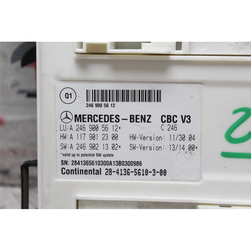 CENTRALINA BODY COMPUTER  MERCEDES CLASSE A W176 [2012 IN POI] A2469005612