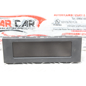 DISPLAY MONITOR CONSOLE CENTRALE CITROEN C3 2 (SC) [2009-2016] 96666323XT
