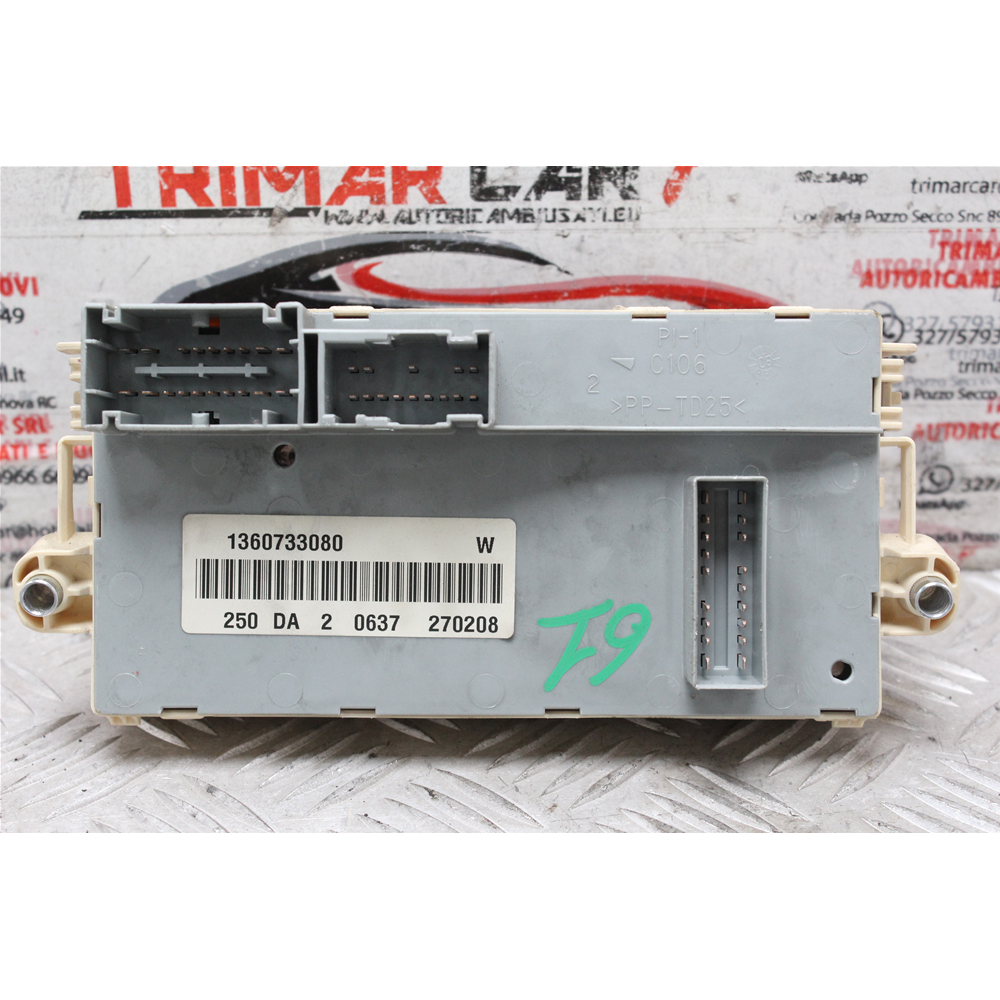 CENTRALINA SCATOLA PORTAFUSIBILI FIAT DUCATO 3 (250,290) [2006-2014] 1359656080