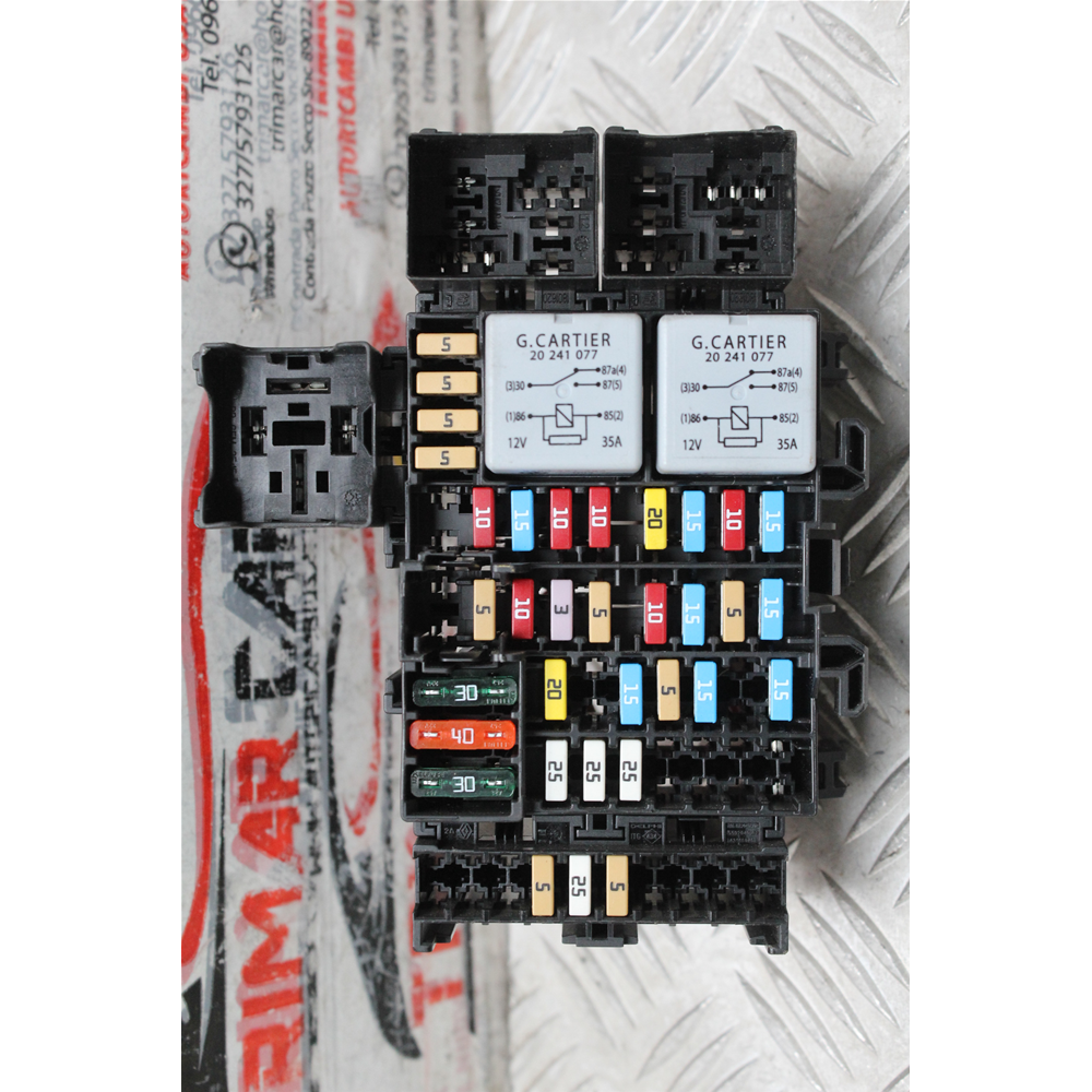 CENTRALINA SCATOLA PORTAFUSIBILI SMART FORFOUR (453) 243516040R 15502044-16