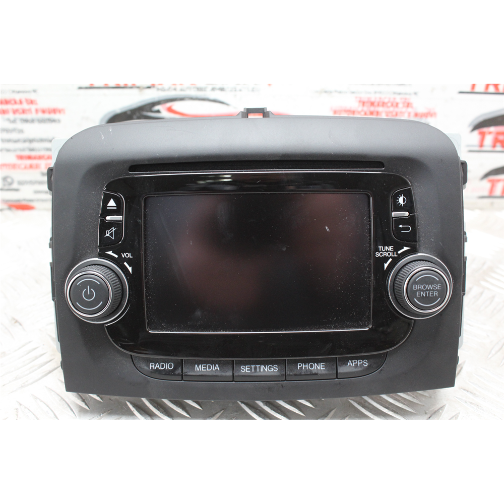 07356369850 AUTORADIO RADIO STEREO FIAT 500L (351 352 ) 07356369850