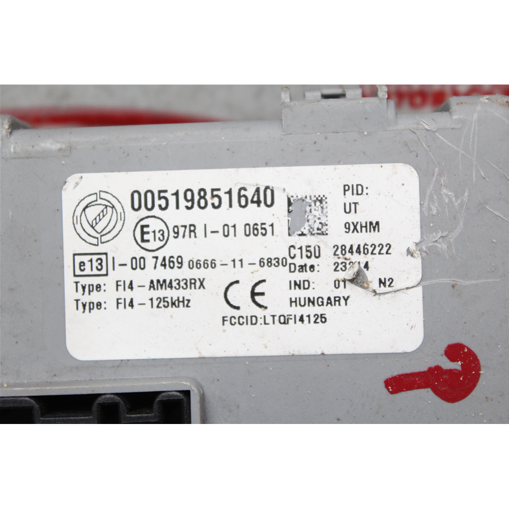 CENTRALINA BODY COMPUTER FIAT PANDA 3 (312_ 319) [2012 IN POI] 51985164