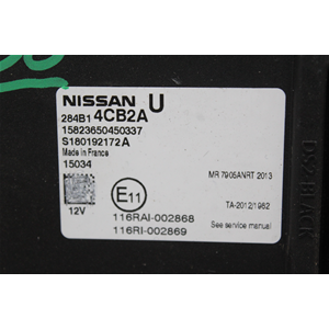 CENTRALINA BODY COMPUTER NISSAN QASHQAI 2 J11 DAL 2013 284B14CB2A S180192172A