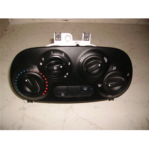 CENTRALINA COMANDO ARIA CONDIZIONATA CLIMA AC FIAT 500 MAN NERA 98617574