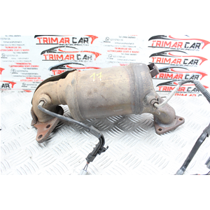 2505133090 CATALIZZATORE TOYOTA YARIS 3 III (P13) (2010 IN POI) 1.4 D 90CV 66KW