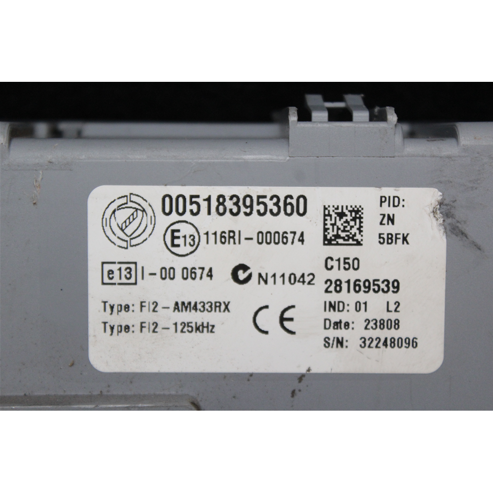 518395360 51839536 CENTRALINA BODY COMPUTER FIAT 500 (312) (2007 IN POI)