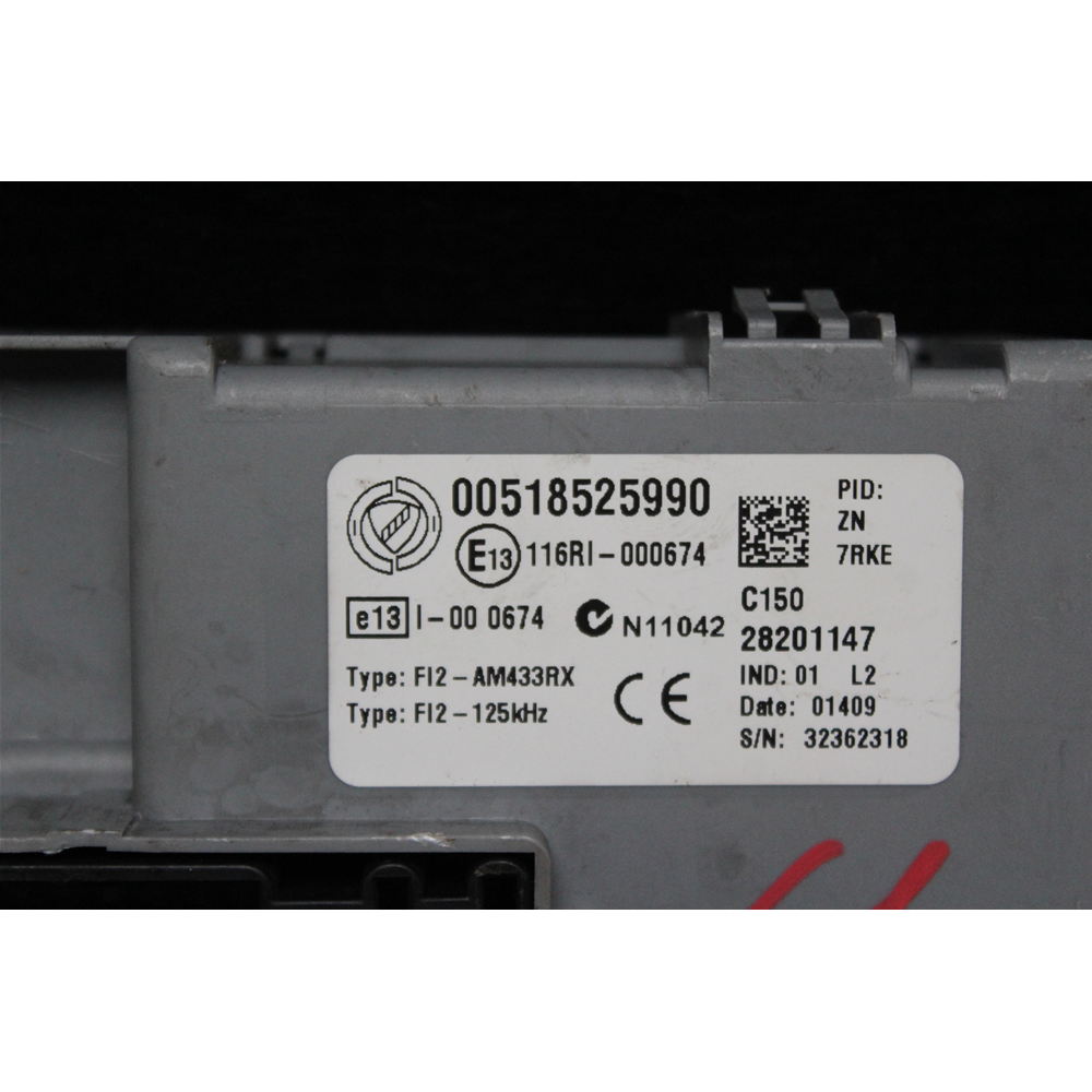 518525990 51852599 CENTRALINA BODY COMPUTER FIAT 500 (312) (2007 IN POI)
