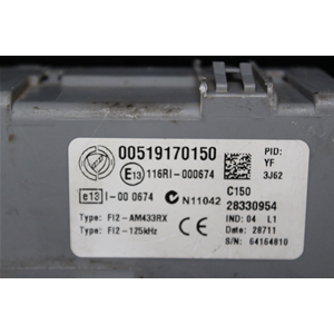 519170150 51917015 CENTRALINA BODY COMPUTER FIAT DOBLO (263) (2010 IN POI)