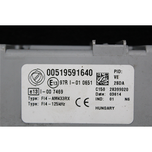 519591640 51959164 CENTRALINA BODY COMPUTER FIAT 500 (312) (2007 IN POI)