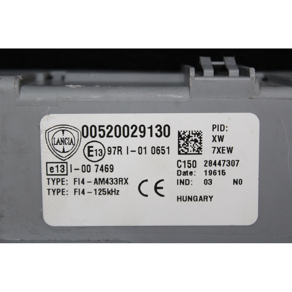 520029130 52002913 CENTRALINA BODY COMPUTER LANCIA YPSILON 3 (312) (2011 IN POI)