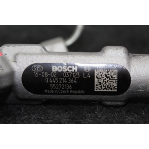 0445214364 TUBO FLAUTO RAIL INIEZIONE FIAT PANDA 3 (2012 IN POI) 1.3 MJET 95CV 70KW