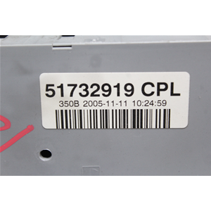 51732919 CENTRALINA SCATOLA PORTAFUSIBILI FIAT IDEA (350) (2003-2012)