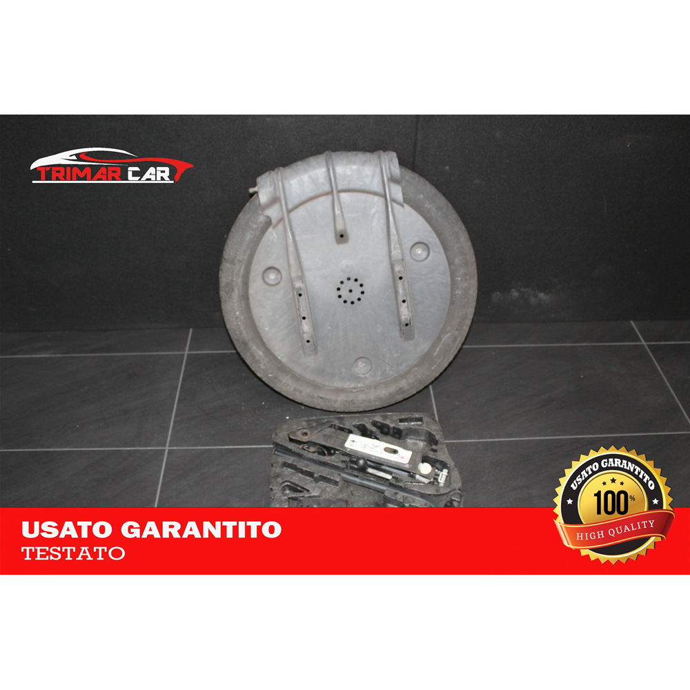 KIT RUOTINO DI SCORTA + CRICK SOLLEVATORE MINI COOPER (R50,R53) (2001-2006) 