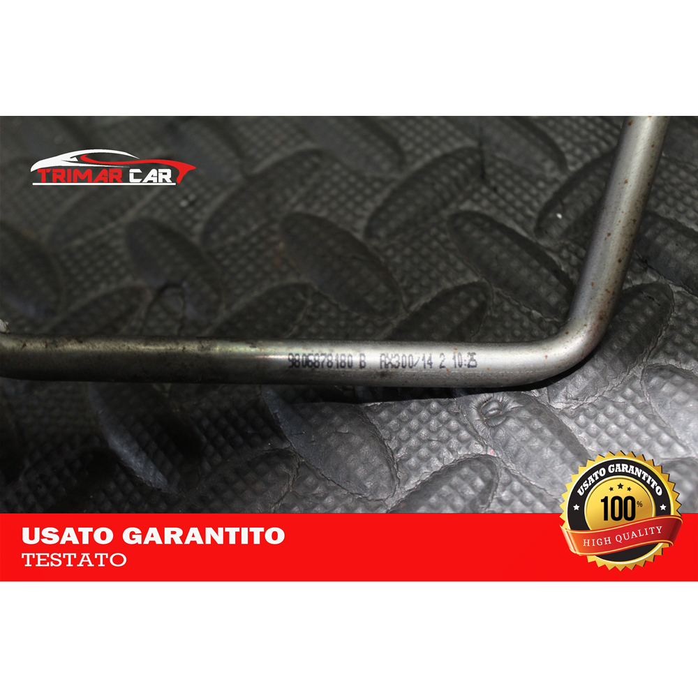 9806878180 TUBO MANDATA OLIO TURBINA CITROEN C4 II DS4 PEUGEOT 2008 1.6 HDI