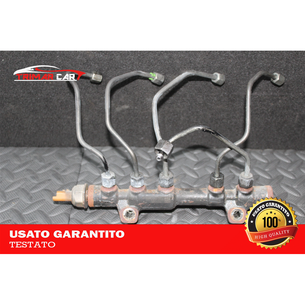 0445214318 TUBO FLAUTO RAIL INIEZIONE + TUBI PEUGEOT 208 (2012 IN POI) 1.6 HDI COD MOTORE: BHY