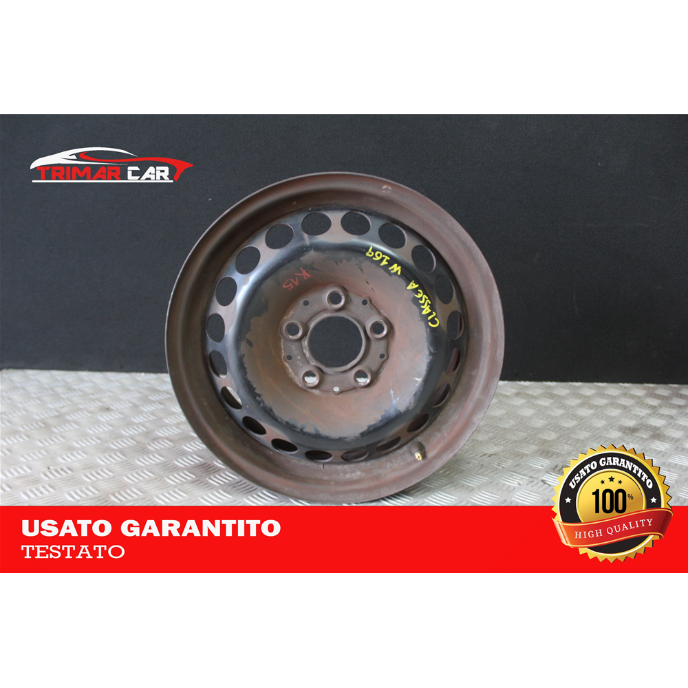 6JX15 R15 CERCHIO SINGOLO IN FERRO MERCEDES BENZ CLASSE A (W169) (2004-2012)