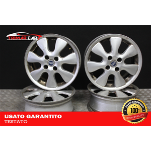 6JX15H R15 SET 4 CERCHI IN LEGA FIAT BRAVO 1 (182) (1995-2001)