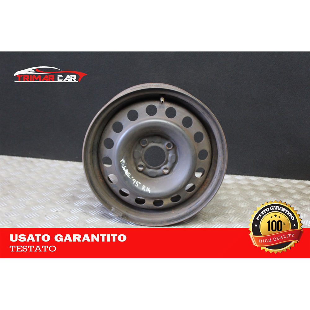 5,5JX14H R14 CERCHIO SINGOLO IN FERRO RENAULT MEGANE 1 I (BA0/1) (1995-2004)