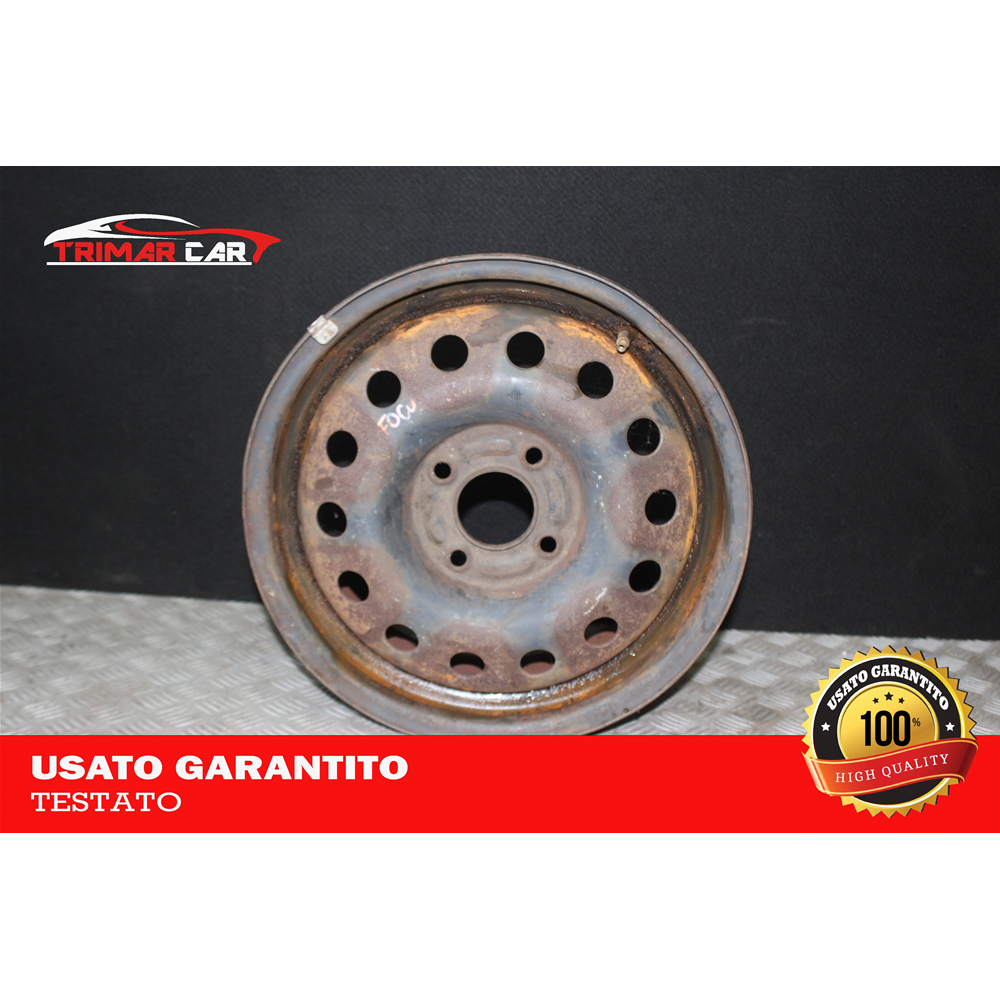 6JX15H R15 SET 4 CERCHI IN FERRO FORD FOCUS 1 (DAW,DBW) (1998-2007)