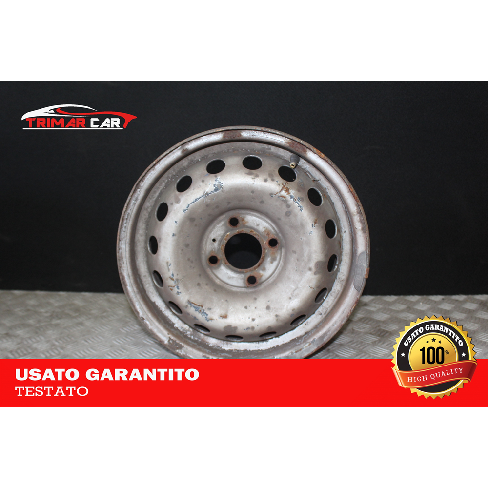 5,5JX14H R14 CERCHIO SINGOLO IN FERRO RENAULT KANGOO (FW0/1) (2008 IN POI)