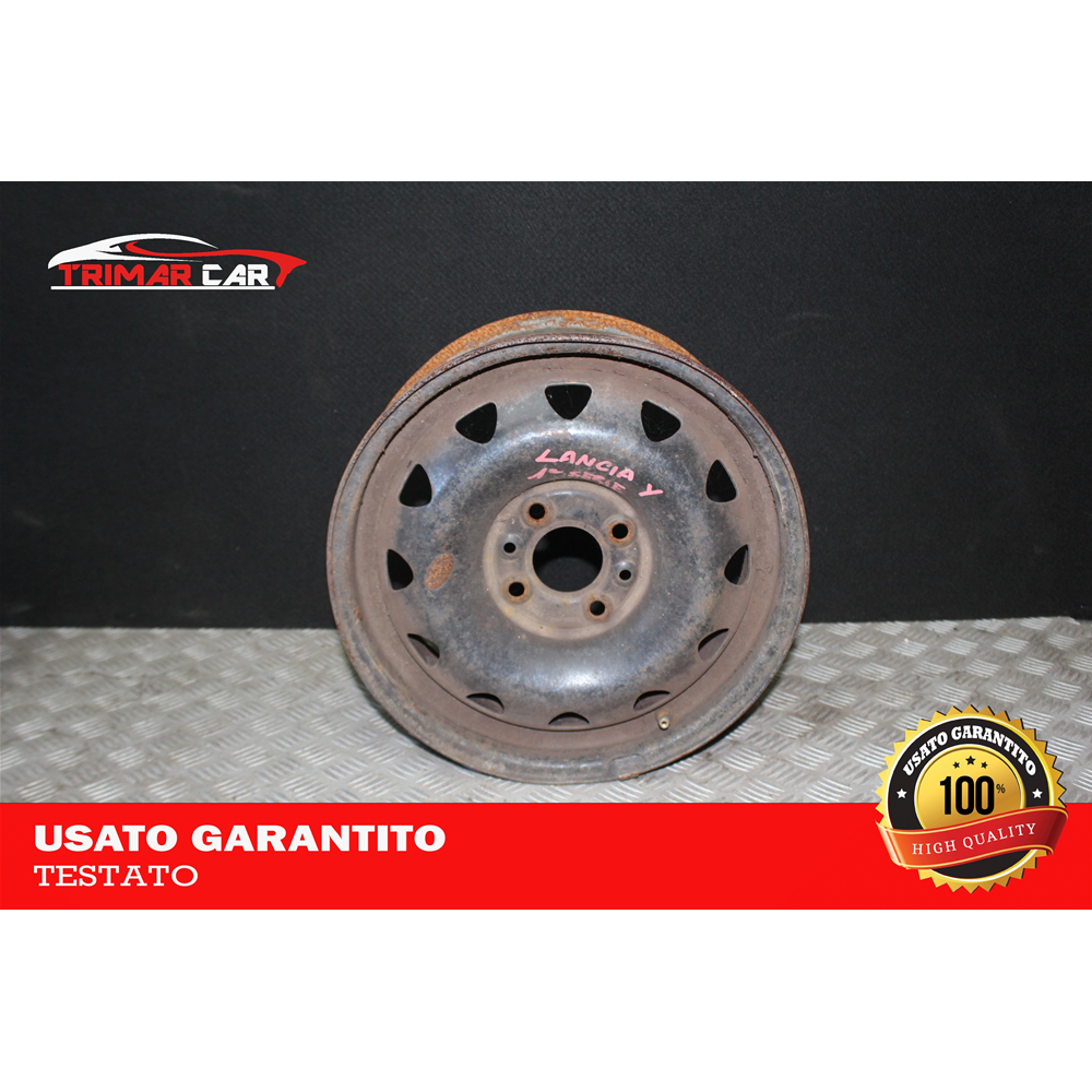 5JX14H R14 CERCHIO SINGOLO IN FERRO LANCIA Y (840) (1995-2003)
