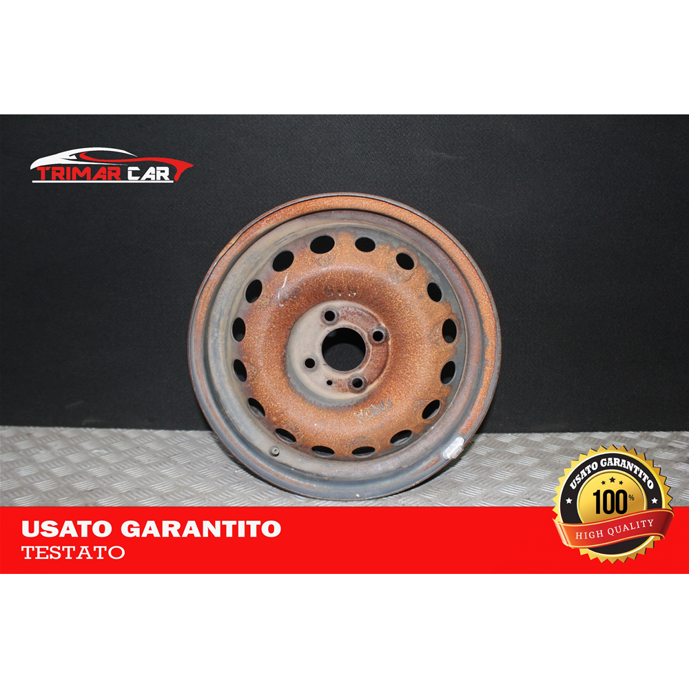 6JX15H R15 CERCHIO SINGOLO IN FERRO RENAULT MODUS / GRAND MODUS (F/JP0_)(2004 IN POI)