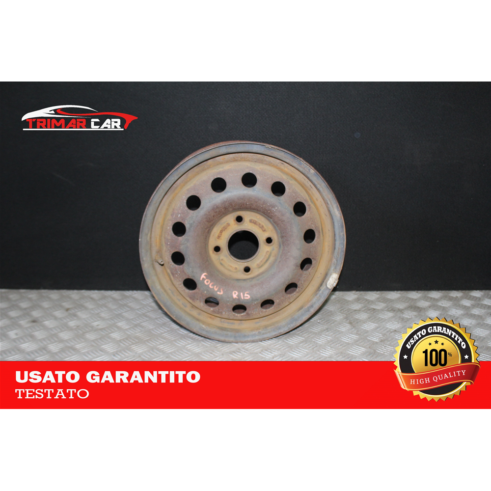 6JX15H R15 CERCHIO SINGOLO IN FERRO FORD FOCUS 1 (DAW,DBW) (1998-2007)