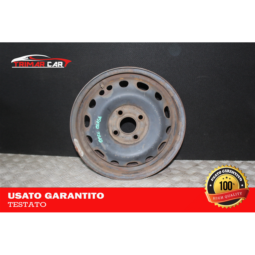 5,5JX14H R14 CERCHIO SINGOLO IN FERRO OPEL CORSA B (S93) (1993-2002)