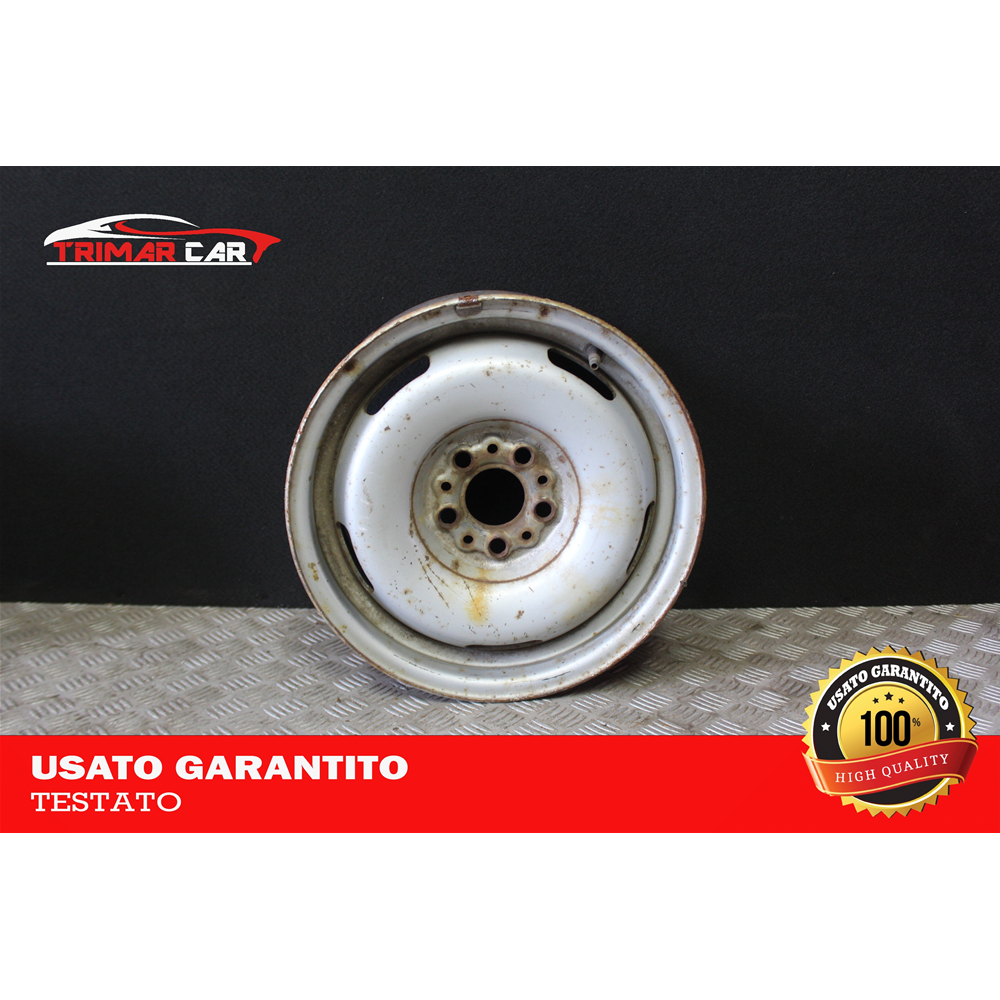 6JX14H R14 CERCHIO SINGOLO IN FERRO FIAT SCUDO 1 (220) (1996-2006)