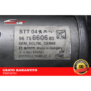 9675660680 MOTORINO AVVIAMENTO CITROEN PEUGEOT