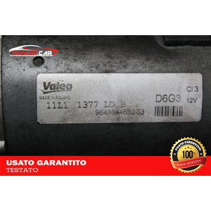 9648644680 MOTORINO AVVIAMENTO CITROEN C3 1 I (FC) (2002-2009) 1.1 1.4