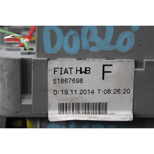 51867698 CENTRALINA SCATOLA PORTAFUSIBILI FIAT DOBLO  (263) (2010 IN POI)