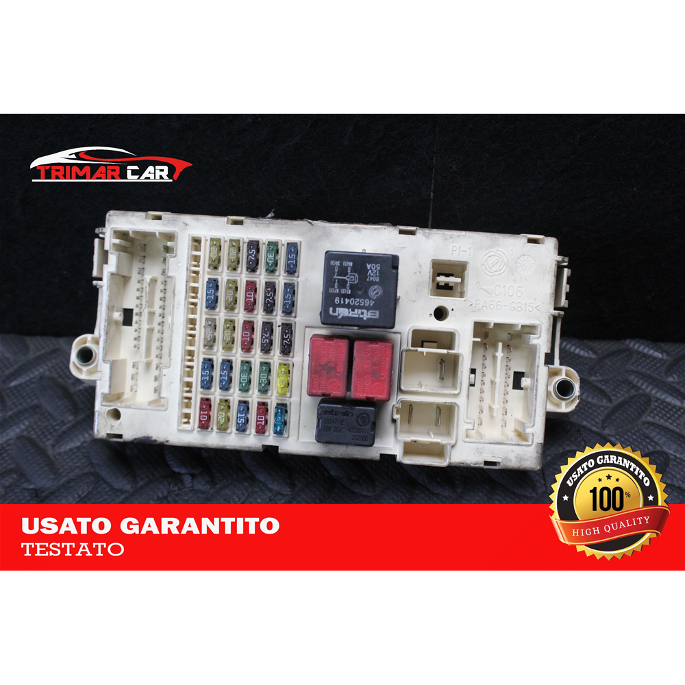 606687598 CENTRALINA BODY COMPUTER PORTAFUSIBILI LANCIA THESIS (841) (2002-2009)