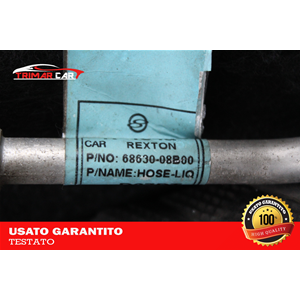 68630-08B00 TUBO ARIA CONDIZIONATA CLIMA SSANGYONG REXTON (GAB) (2002 IN POI) 2.7 Xdi 165CV 121 KW COD MOTORE: 665925 (D27DT)