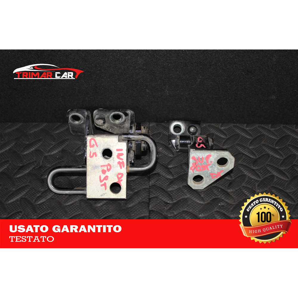 COPPIA CERNIERE INFERIORE SUPERIORE PORTA POSTERIORE DX VW GOLF 5 V (1K1)(03-09)