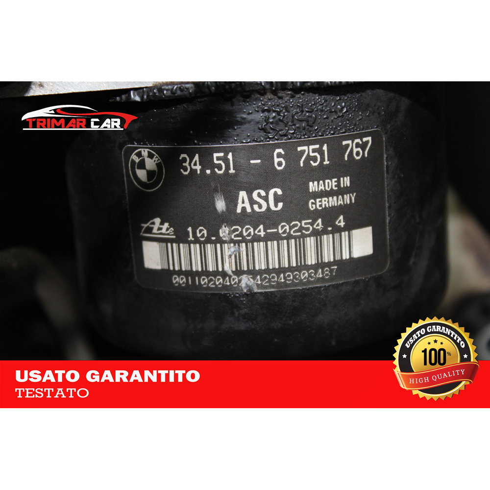 34516751767 POMPA CENTRALINA ABS BMW SERIE 3 COUPE (E46)(99-06) 318I 118CV 87KW COD MOT: 194E1