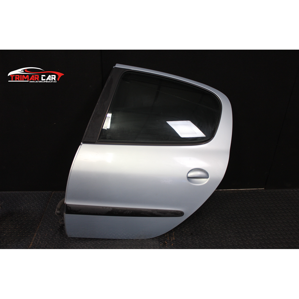 SPORTELLO PORTA PORTIERA POSTERIORE SX SINISTRA PEUGEOT 206  (2A/C) (1998-2009)