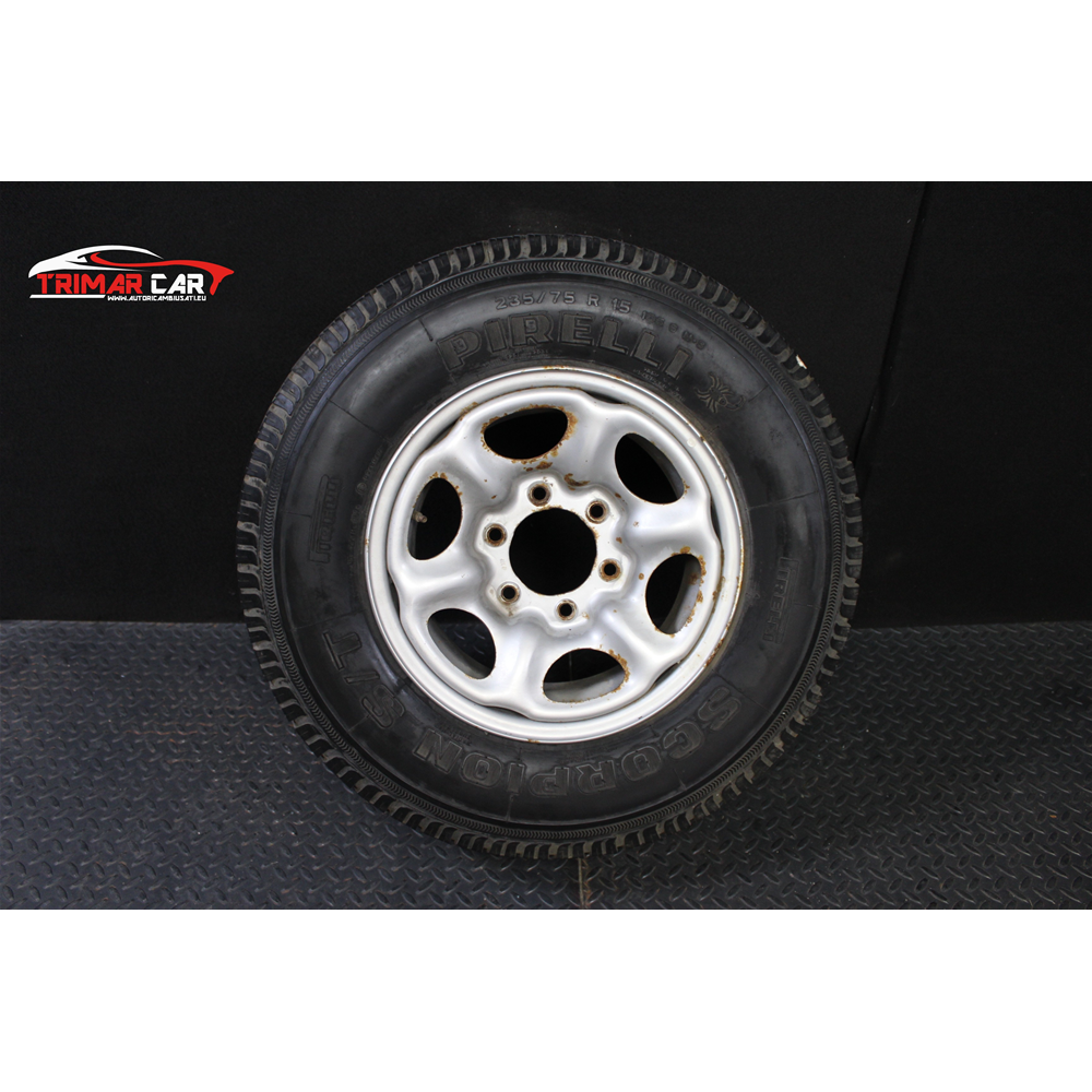 403007F000 RUOTINO CERCHIO DI SCORTA IN FERRO R15 NISSAN TERRANO 2 II (R20)(92-07)