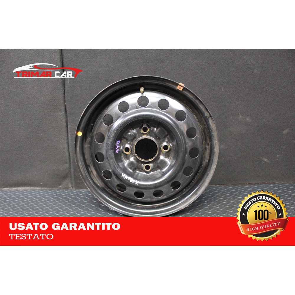 5,5JX15H R15 CERCHIO SINGOLO IN FERRO HYUNDAI MATRIX (FC) (2001-2010)