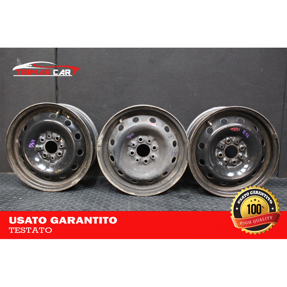 5,5JX14H R14 CERCHIO SINGOLO IN FERRO FIAT TIPO 1 (160) (1987-1997)