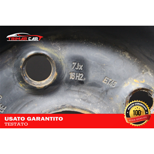 3C0601027A R16 CERCHIO IN FERRO RUOTA DI SCORTA VW PASSAT (3C2) (2005-2010)