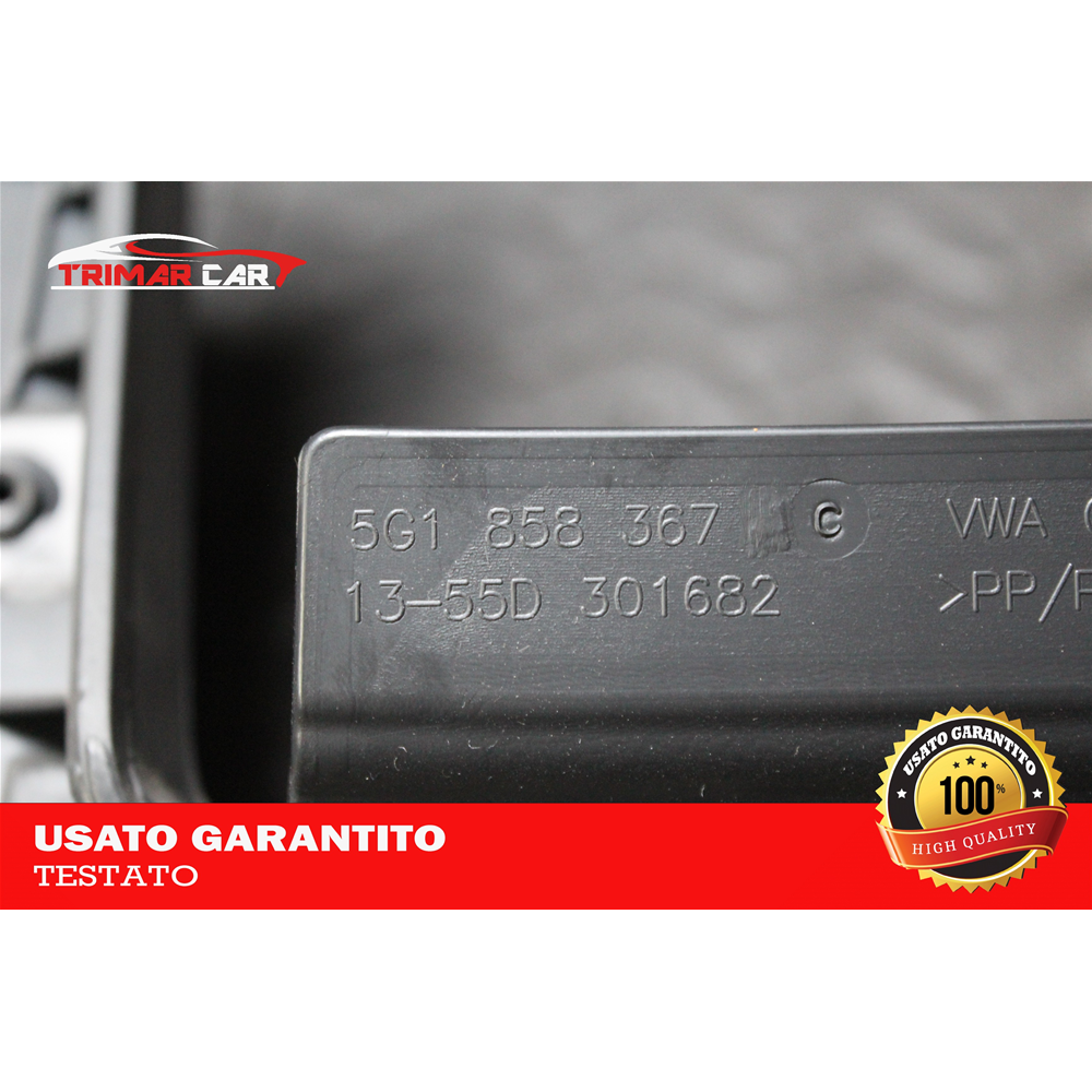 5G1858367 MODANATURA RIVESTIMENTO CRUSCOTTO INFERIORE VW GOLF 7 VII VARIANT (2013 IN POI) 1.6 TDI 105CV 77KW COD MOTORE: CLH